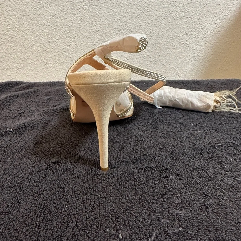 Malia Rhinestone Heeled Sandals - Picture 3 of 5